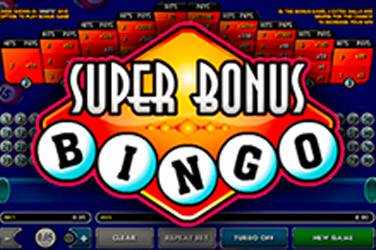 Super bonus bingo